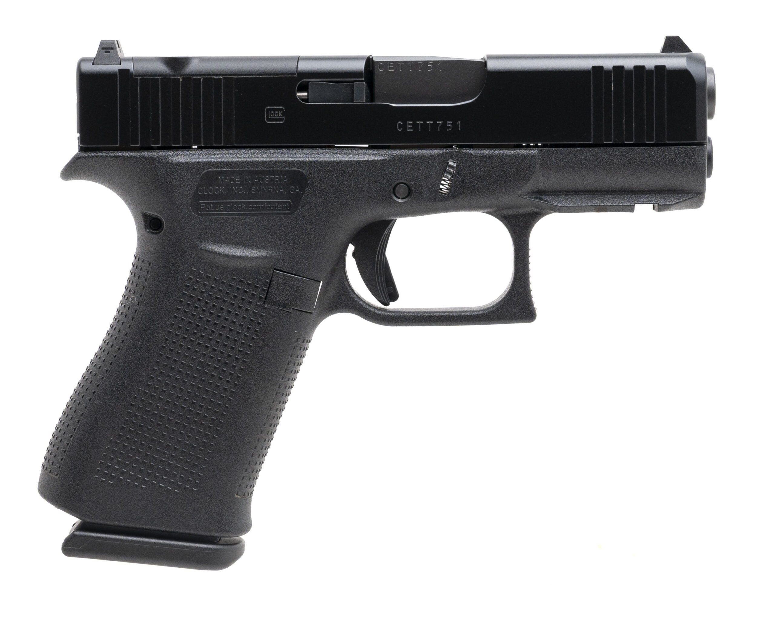 GLOCK 43X M.O.S. PISTOL 9MM (L2026-11862)