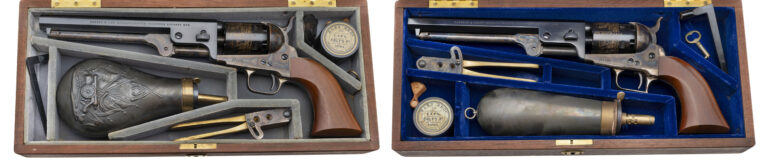 Matched Pair of Colt Robert E. Lee/ Ulysses S. Grant Commemorative 1851 Navy Revolvers