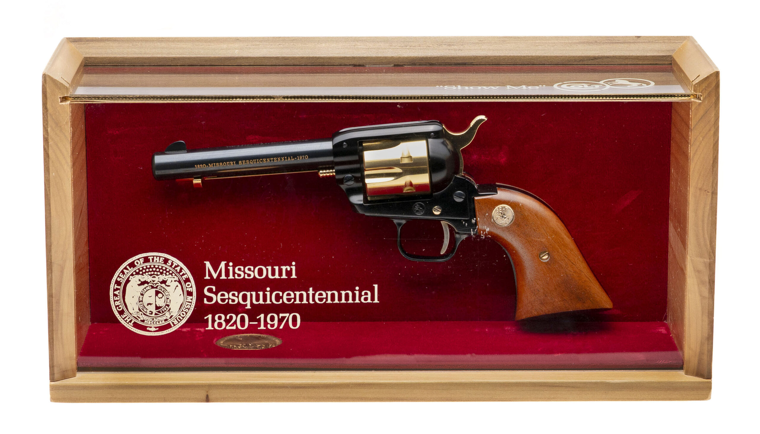 Missouri Sesquicentennial Commemorative Colt Frontier Scout Revolver .22LR (L2026-12686)