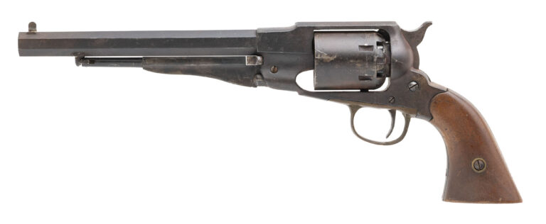 Modern Remington 1858 “Antiqued” Black Powder Revolver .44 cal