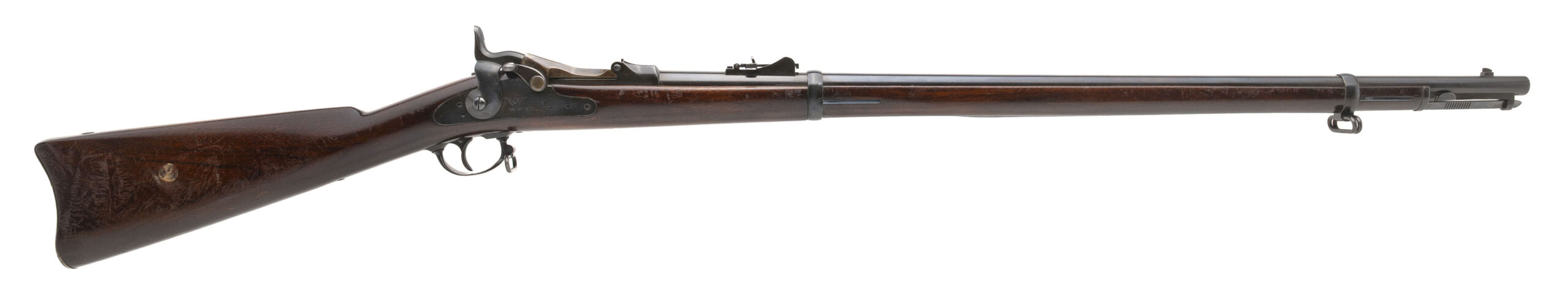 Rare U.S. Springfield 1880 Triangular Bayonet Trapdoor Rifle .45-70 (60909)