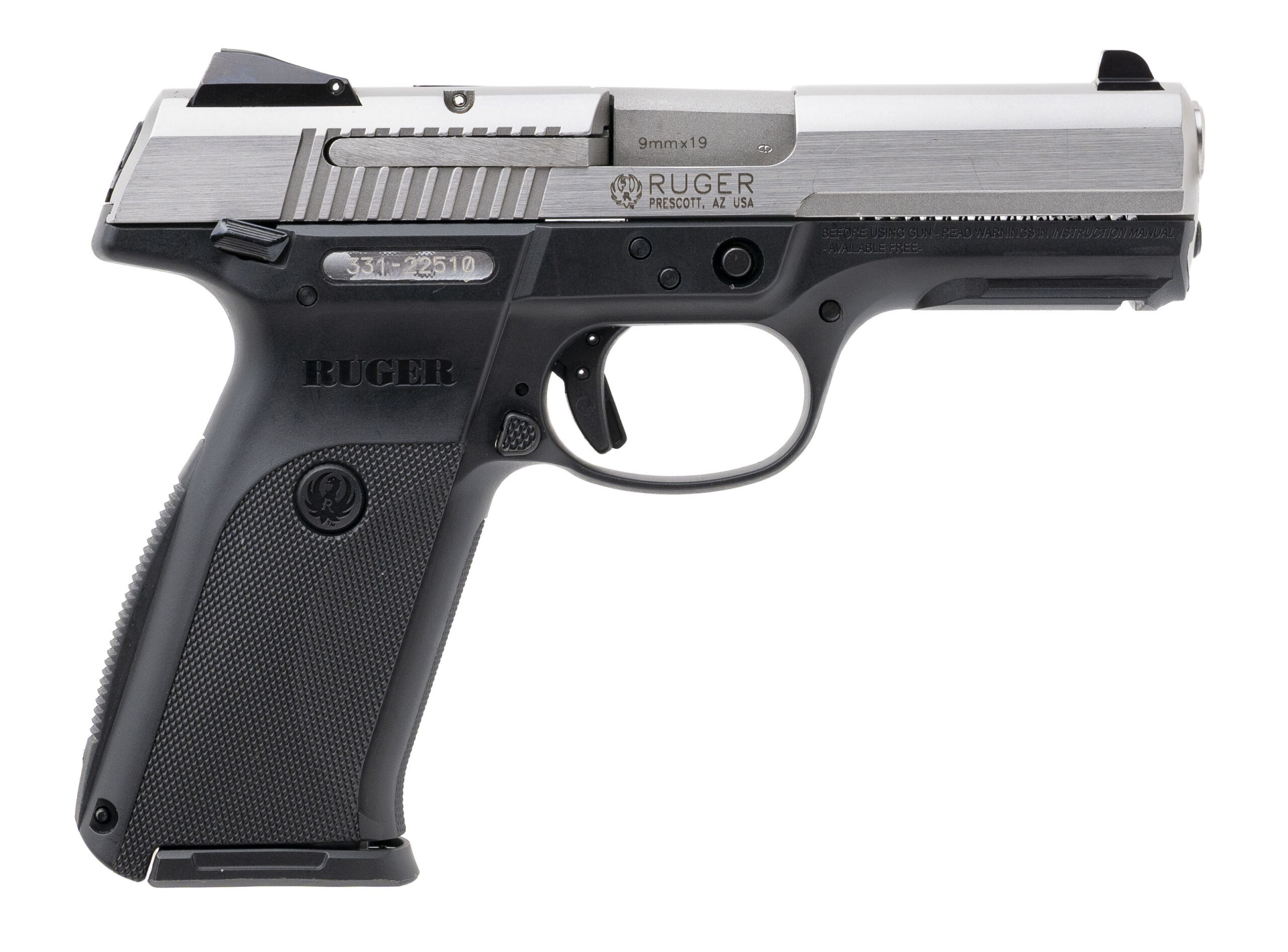 RUGER SR9 PISTOL 9MM (L2026-12845)