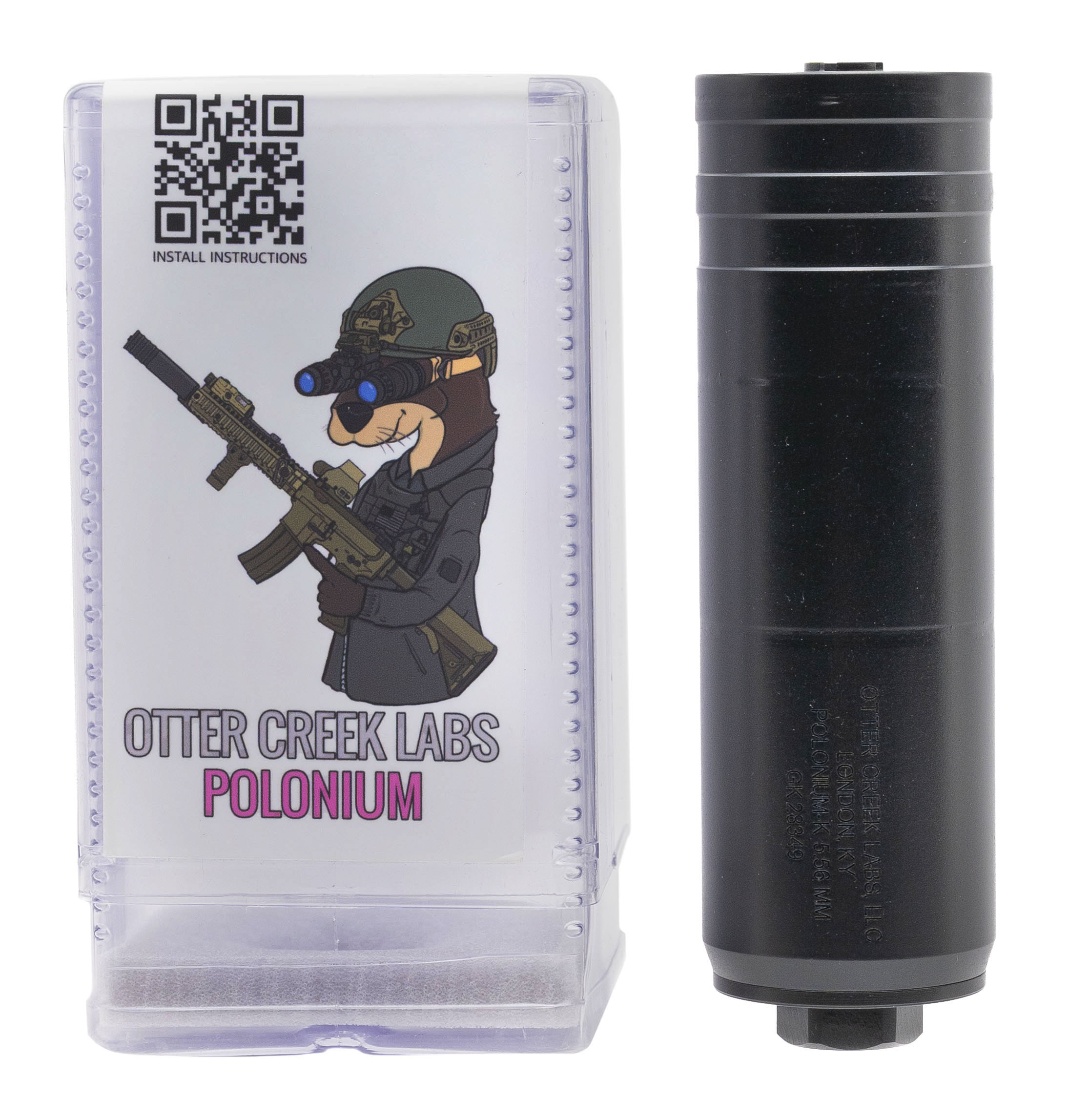 SN: GK28348) OTTER CREEK LABS POLONIUM K SUPPRESSOR 5.56MM (L2026