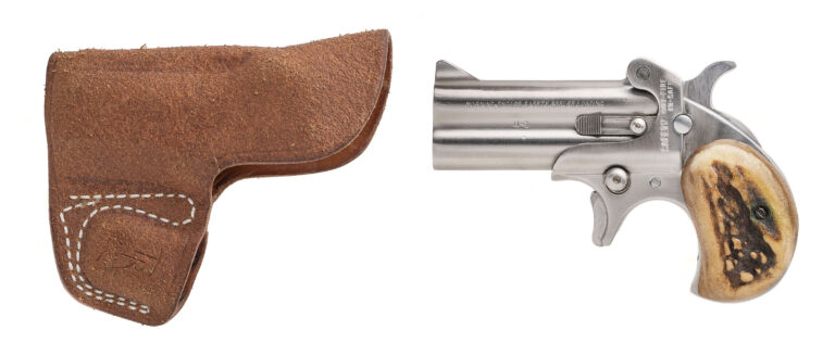 Texas Ranger Owned ADC M-1 Derringer with Thad Rybka Holster .45/.410