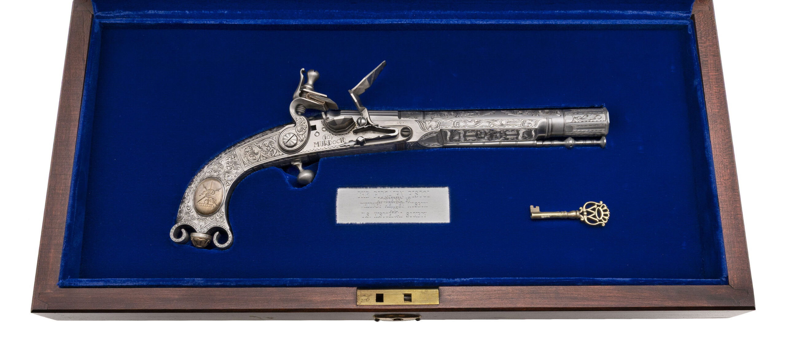 U.S. Historical Society Pitcairn Commemorative Flintlock Pistol .58 Cal. (12355692)