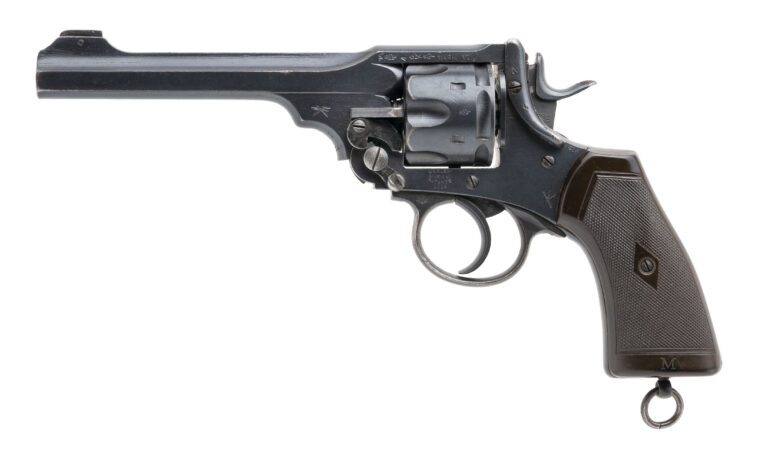 WWI British Webley Mark VI Top-Break Revolver Converted to .45 ACP