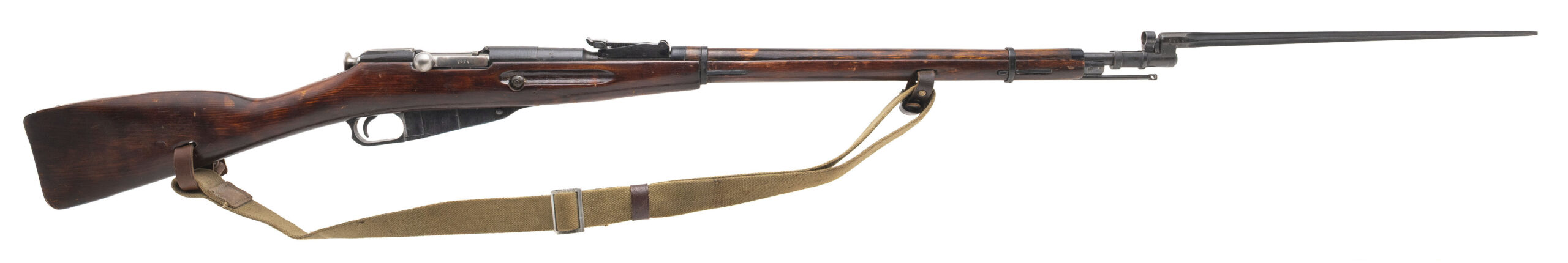 WWII Russian Izhevsk Arsenal M91/30 Mosin-Nagant Bolt Action Rifle 7.62x54R (L2026-10918)
