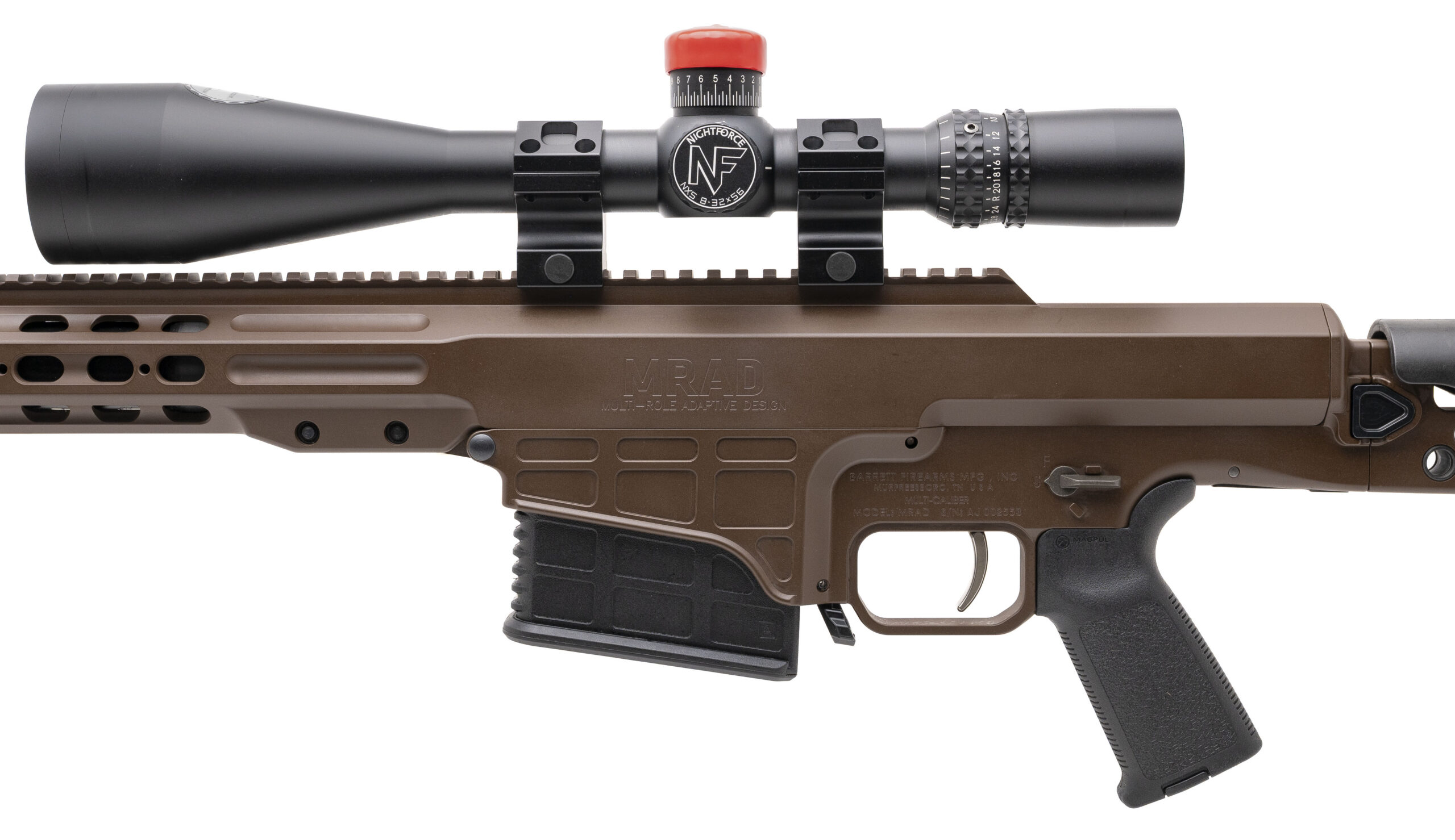 Cowboy Stock Rifle BARRETT MRAD RIFLE .338 LAPUA MAG. (L2026-13889//L2026-13890 ...