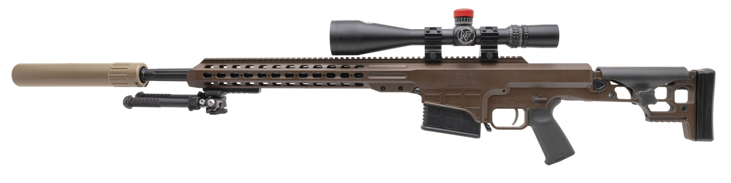Cowboy Stock Rifle BARRETT MRAD RIFLE .338 LAPUA MAG. (L2026-13889//L2026-13890 ...
