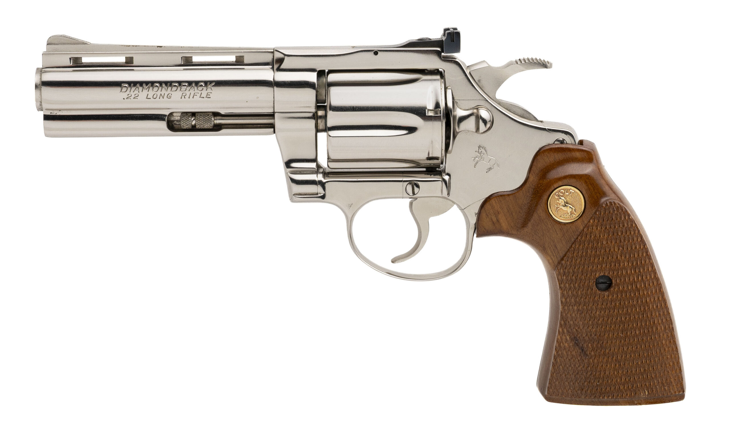 Colt Diamondback Nickel Revolver .22LR (L2026-12647)