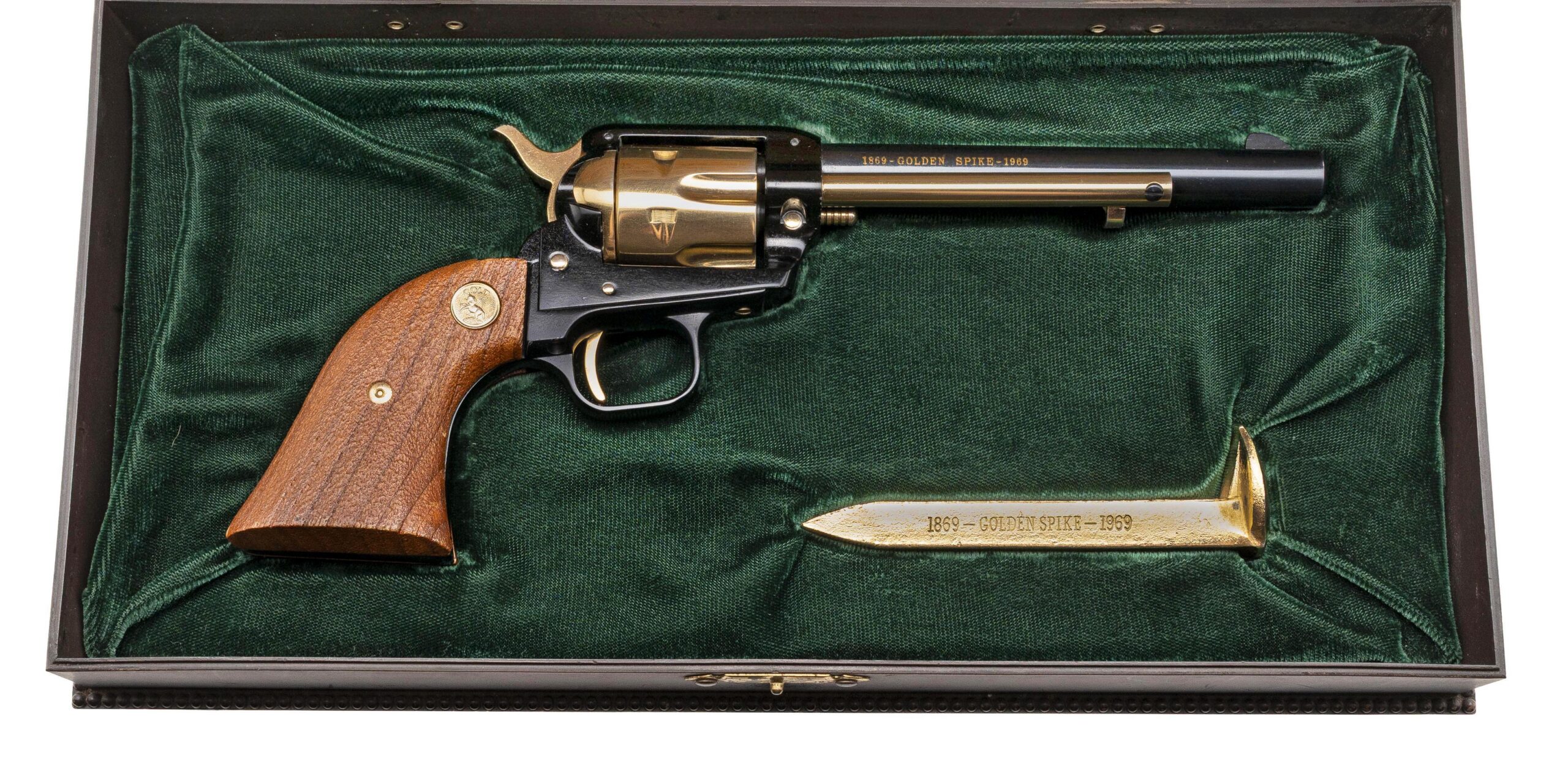 Golden Spike Commemorative Colt Frontier Scout Revolver .22LR (L2026-12675)