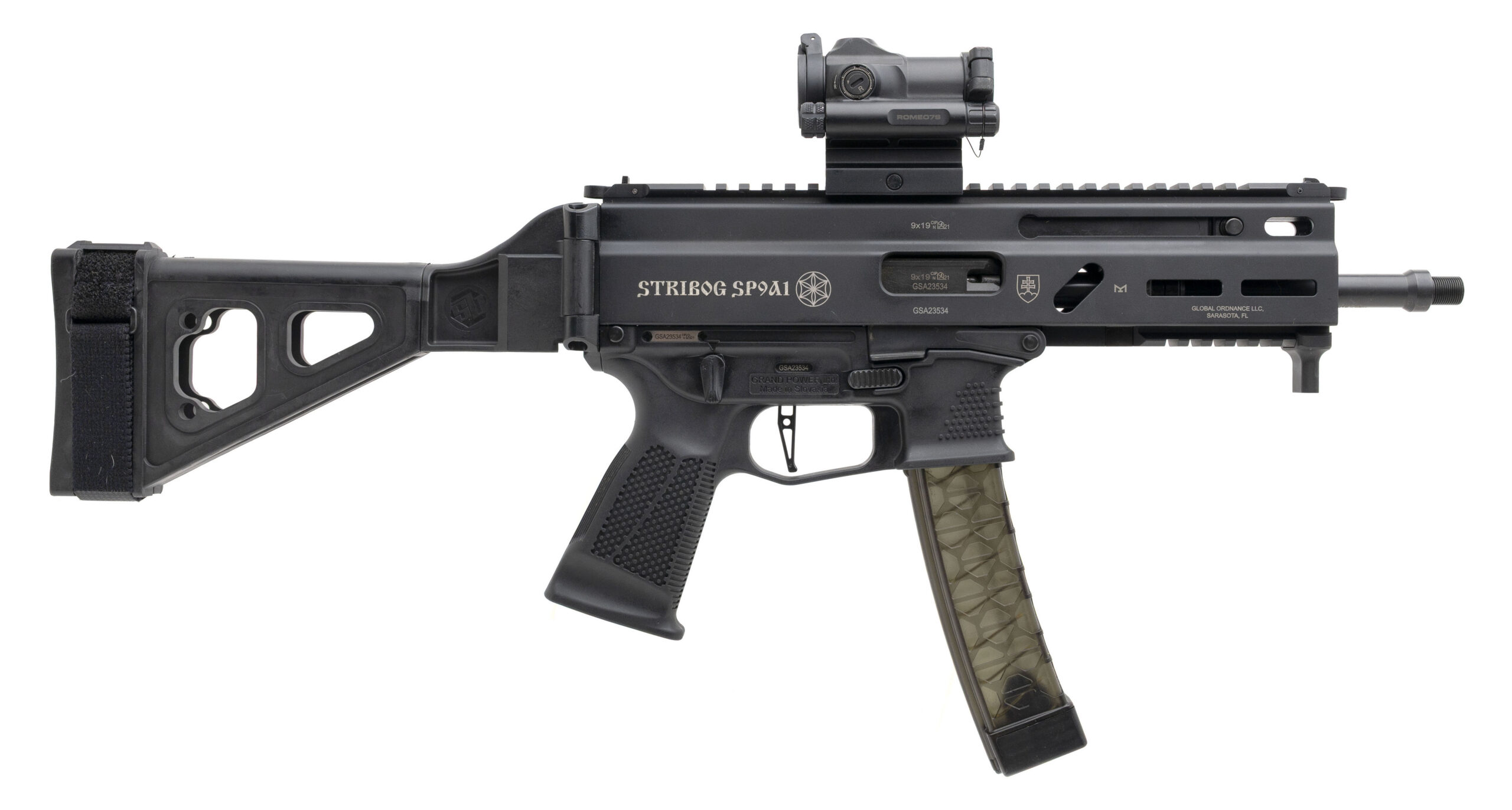 GRAND POWER STRIBOG SP9A1 PISTOL 9MM (L2026-12313)